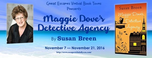 Maggie Dove's Detective Agency by Susan Breen - banner