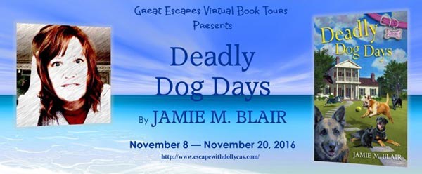 Deadly Dog Days by Jamie M. Blair - banner