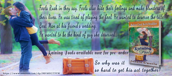 Raining Fools by Jackie Castle - Banner