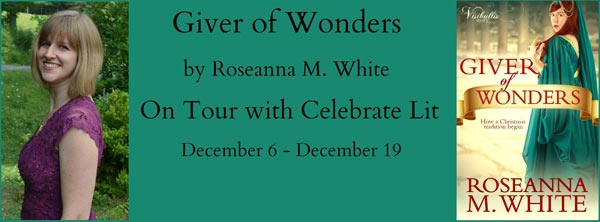 Giver of Wonders by Roseanna M. White - banner