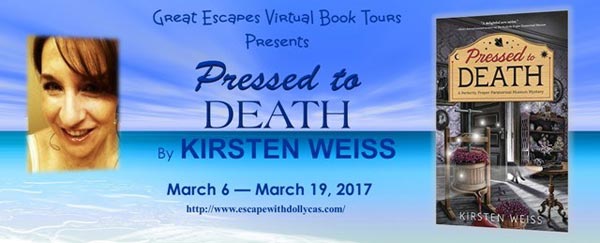 Pressed to Death by Kristen Weiss - banner