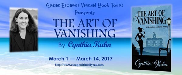 The Art of Vanishing by Cynthia Kuhn - banner