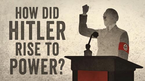 20th century lessons - How did Hitler rise to power?