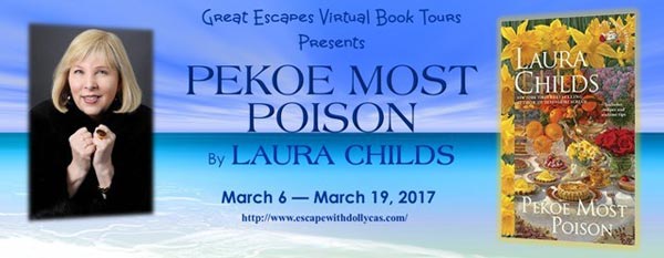 Pekoe Most Poison by Laura Childs - banner