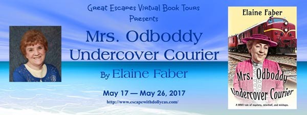 Mrs. Odboddy: Undercover Courier: A WWII tale of mystery, mischief, and mishaps. (Mrs. Odboddy Mysteries Book 2) - banner