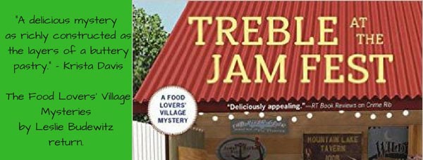 Treble at the Jam Fest (A Food Lovers' Village Mystery) - banner