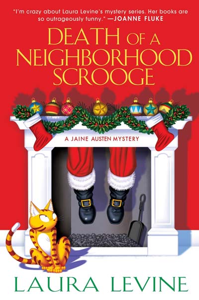 Death of a Neighborhood Scrooge (A Jaine Austen Mystery)