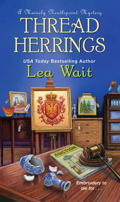 Thread Herrings (A Mainely Needlepoint Mystery)