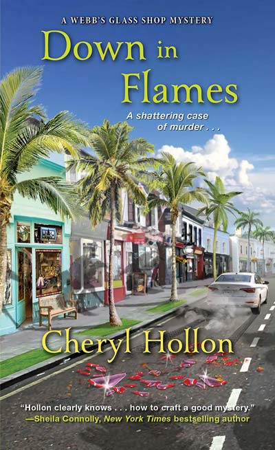 Down in Flames (A Webb's Glass Shop Mystery)